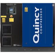 Quincy QGDV-30, 30 HP Rotary Screw Compressor World Latin America with Variable Speed Drive, 141.3 ACFM @ 125 PSI, 230/3/60, Air Cooled