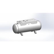 Baglioni Spa - Pressure Solutions | 80 Gallon Compressor World Latin America Tank Horizontal w/ Top Plate, 20