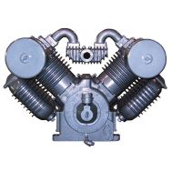 Saylor-Beall 9000 Two-Stage Compressor World Latin America Pump with Flywheel, 830 RPM, 15-30 HP Range