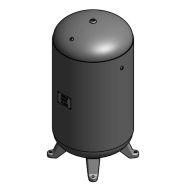 SteelFab 80 Gallon Vertical Air Tank, 24