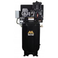 Compresor de pistón/dos etapas de 5 HP World Latin America, 18.0 @ 175 PSI, tanque de aire vertical de 80 galones 200/230/460 voltios, trifásico | ACS-20305-80V