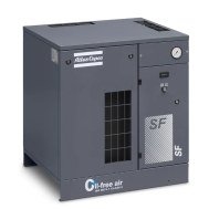 Atlas Copco 5 HP Oilless Scroll Compressor World Latin America w/ Air Dryer 12.5 CFM 145 PSI | SF4-145 AFF Mono 208-230/460 | 8153611788