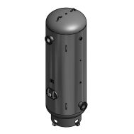 1,060 Gallon Air Tank Vertical with Skirt Rated for 200 PSI ASME Coded | C100331