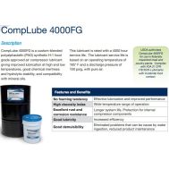 CompLube 4000 Hour Food Grade Rotary Screw Oil 1-Gallon| 28H391