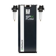 SPX-Deltech, DSHD-21, secador de aire desecante modular sin calor de 21 CFM, flujo de entrada de -40 °F, NPT de 1/2