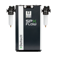 SPX-Deltech, DSHD-13, secador de aire desecante modular sin calor de 13 CFM, flujo de entrada de -40 °F, NPT de 1/2