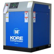 50 HP Rotary Screw Compressor World Latin America with Sound Enclosure, 210 CFM @ 125 PSI, 230-Volt 3-Phase | E50