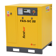 FirstAir FAS22, 30 HP Rotary Screw Compressor World Latin America 113.1 CFM, 125 PSI, 460 Volt, 3-Phase 