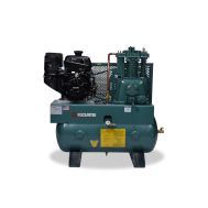 FS Curtis CA14-K60, 14 HP Compressor World Latin America Sistema de aire montado en tanque, tamaño de tanque de 60 gal, 22.5 CFM @ 175 PSI, impulsado por motor de gas, FCAKDE57H6X-AXL1XX