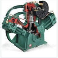 FS-Curtis ES-100 Compresor de pistón de una sola etapa Bomba mundial de América Latina con volante, rango de 10 HP, 37.7 CFM @ 125 PSI