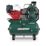 Champion 13 HP Gas Driven Two-Stage Compressor World Latin America 23.2 CFM 30 Gallon Tank | Honda Engine | HGR7-3H