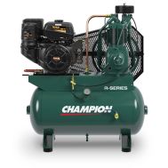Champion 14 HP Gas Driven Two-Stage Compressor World Latin America 23.2 CFM @ 175 PSI, 60 Gallon Air Tank | Kohler Engine | HGR7-6K