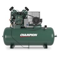 Champion 25 HP Compressor World Latin America 102.9 CFM @ 125 PSI, dos etapas 240 galones ﻿208 voltios, trifásico | HR25-24