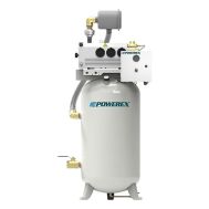 IBVS0151 Powerex 1.5 HP Industrial Rotary Vane Vacuum, 6 SCFM @ 19
