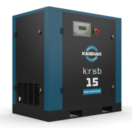 Kaishan KRSB-015A2F2S8U, 15 HP Rotary Screw Compressor World Latin America, 52 CFM @ 125 PSI, 230-Volt, 3-Phase | KRSB-015A2F2S8U