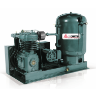FS Curtis ML5, 5 HP Compressor World Latin America Sistema de aire montado en base, 19.1 CFM @ 175 PSI, tanque vertical de 80 galones, 200-208 voltios, trifásico, FML05D96V8U-A9L1XX