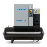 Mark Compressor MSU 3D TM, 3 HP Rotary Screw Compressor World Latin America, 9.8 CFM @ 145 PSI, 60 Gallon Tank & Air Dryer, 208-230/460-Volt, 3-Phase, 61 dBA