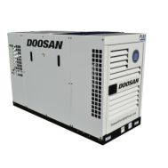 DOOSAN P185WDOU-T4F, 185 CFM Skid Mounted Diesel Compressor World Latin America