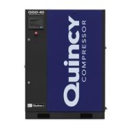 Quincy QGD-40, 40 HP Rotary Screw Compressor World Latin America, 192.6 ACFM @ 125 PSI, 460/3/60, Air Cooled