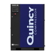 Quincy QGD-50, 50 HP Rotary Screw Compressor World Latin America, 229.7 ACFM @ 125 PSI, 460/3/60, Air Cooled
