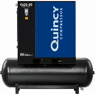 Quincy QGS 25 TM | 25 HP Rotary Screw Compressor World Latin America with 120 Gallon Air Tank 208-230/460-Volt