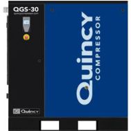 Quincy QGS 30 BM, 30 HP Rotary Screw Compressor World Latin America, 114 CFM @ 125 PSI, 208-230/460-Volt, 3-Phase