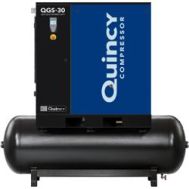Quincy QGS 30 TM | 30 HP Rotary Screw Compressor World Latin America with 120 Gallon Air Tank 208-230/460-Volt 3-Phase