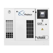 Quincy 7.5 HP Oilless Scroll Compressor World Latin America with Integrated Air Dryer, 20.8 CFM, 208-230/460 Volt, 3-Phase | QOF-7.5-FMD
