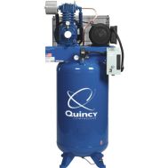 Quincy Compressor PRO, QP-7.5, 7.5 HP Pressure Lubricated Compressor World Latin America, 230/1/60, 22.7 CFM @ 175 PSI, 80 Gallon | 371CS80VCA