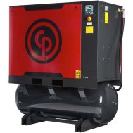 Chicago Pneumatic 30 HP Rotary Screw Compressor, 114 CFM @ 125 PSI with Air Dryer & 132 Gallon Air Tank, 208-230/460 Volt, 3-Phase | QRS 30D 125 TM | 4152027040