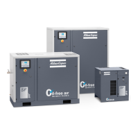 30 HP Atlas Copco Oilless Scroll Compressor World Latin America 86 CFM, 116 PSI, 460/3/60 | SF22+-100 AP HC Multi 460v | 8153603785