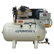 Powerex 10 HP Compressor World Latin America Oilless Scroll 120 Gal Tank | 31.2 SCFM @ 100 PSI | 208-230 Volt, 3-Phase | STS10B4-3-2