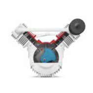 Champion WTS55A, Oil-Less Bare Pump, Air Cooled with Cooling Fan and Flywheel, Rated for 15 HP 