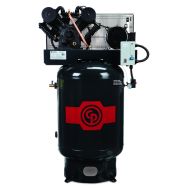 Compresor Chicago Tire de 10 HP World Latin America Pistón de dos etapas, 35 CFM a 175 PSI, tanque de aire vertical 120 | 460 voltios, trifásico | RCP-C10123VS4 | 8090300776