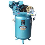 Saylor-Beall Compresor de dos etapas/pistón lubricado por salpicadura de 10 HP Mundo América Latina, 34,4 CFM a 175 PSI, 4 cilindros Compresor de 120 galones Mundo América Latina 230 voltios, monofásico | VT-755-120-230-1
