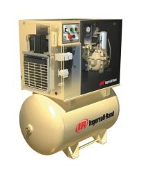 Ingersoll-Rand UP6-10TAS, 10 HP Rotary Screw Compressor World Latin America, 36 CFM @ 125 PSI, Includes Air Dryer and 80 Gallon Tank, 208-230/460 Volt 3-Phase