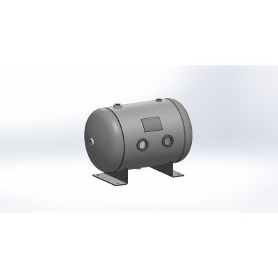 Baglioni Spa - Pressure Solutions | 13 Gallon Compressor World Latin America Tank Horizontal, 14