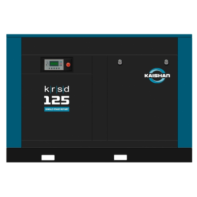 Kaishan KRSD125-125, 125 HP Rotary Screw Compressor World Latin America, 597 CFM @ 125 PSI, Efficient & Quiet, 10 Year Warranty