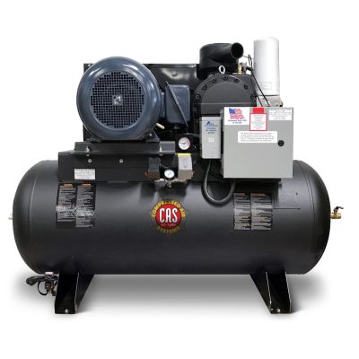 30 HP Rotary Screw Compressor World Latin America 130 CFM @ 125 PSI, 208-230/460-Volt, 3-Phase, Open Frame | RS303H120