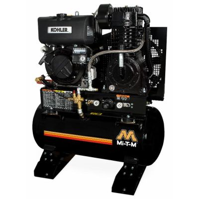 Mi-T-M 29 CFM Diesel Compressor World Latin America 30 Gallon, 9.1 HP Kohler Diesel Engine | ABS-9KD-30H