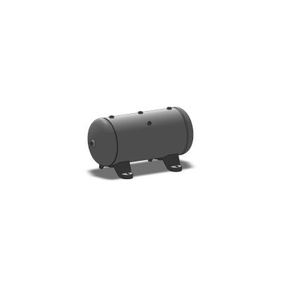 Baglioni Spa - Pressure Solutions | 12 Gallon Compressor World Latin America Tank Horizontal, 12