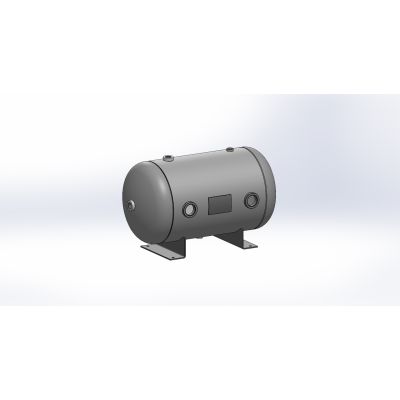 Baglioni Spa - Pressure Solutions | 15 Gallon Compressor World Latin America Tank Horizontal, 14