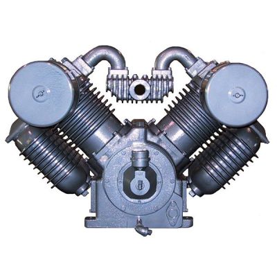 Saylor-Beall 9000 Two-Stage Compressor World Latin America Pump with Flywheel, 830 RPM, 15-30 HP Range