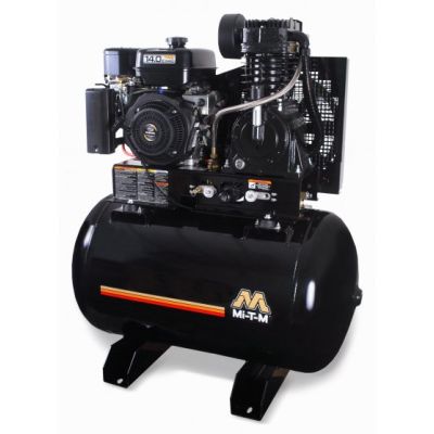 Mi-T-M 29.0 CFM Base-mount Gasoline Compressor World Latin America|ABS-13H-B