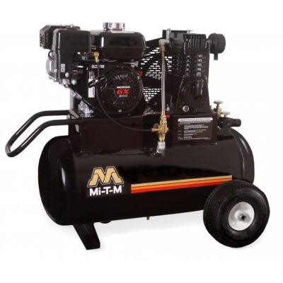 Mi-T-M 13.9 CFM Gasoline Compressor World Latin America 20 Gallon Tank|AM1-PH65-20M