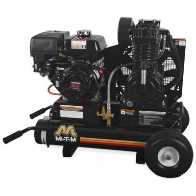 Mi-T-M 17.2 CFM Gasoline Compressor World Latin America 8 Gallon Tank|AM2-PH09-08M