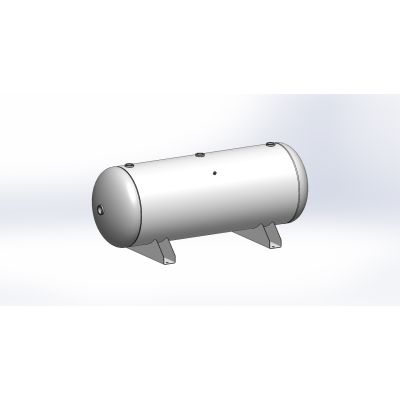 Baglioni Spa - Pressure Solutions | 120 Gallon Compressor World Latin America Tank Horizontal, 24