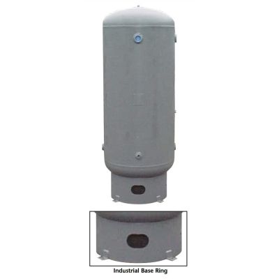 10 Gallon Air Tank Vertical with Base Ring | 200 PSI | 302400