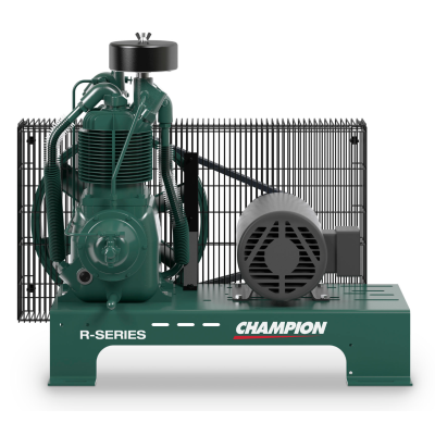 Champion 3 HP Compressor World Latin America Two Stage, 8 CFM @ 175 PSI, Base-Mount 230-Volt, 3-Phase | BR3F