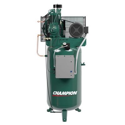 Champion 2 HP Compressor World Latin America Two-Stage, 4.1 CFM, 80 Gallon Vertical Air Tank, 208-230/460-Volt, 3-Phase | VR2-8 (3)